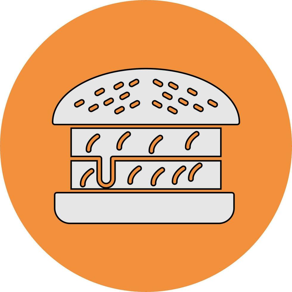 Hamburger Vector Icon