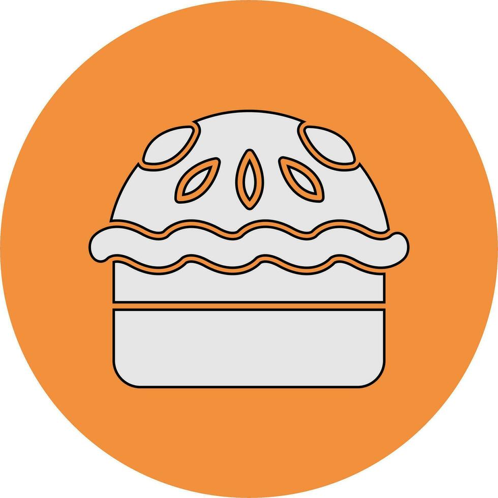 Pie Vector Icon