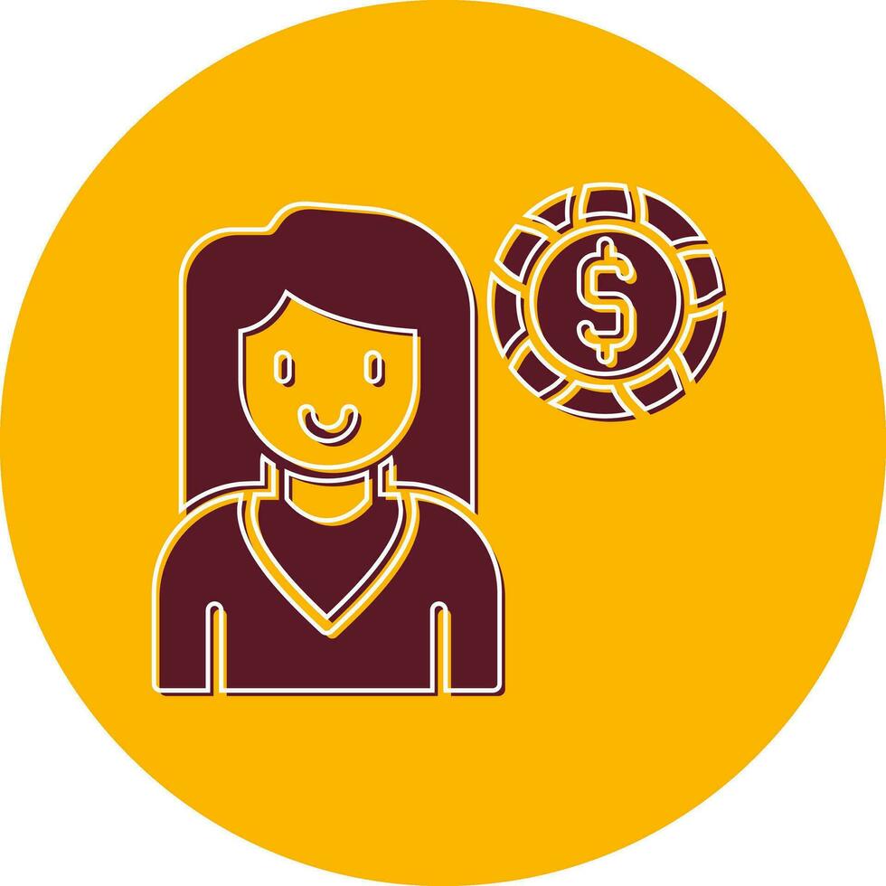 Financial Advisor Vector Icon