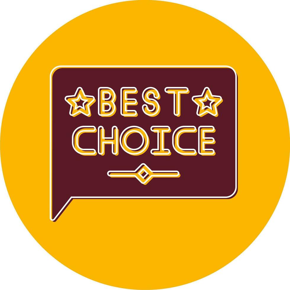Best Choice Vector Icon