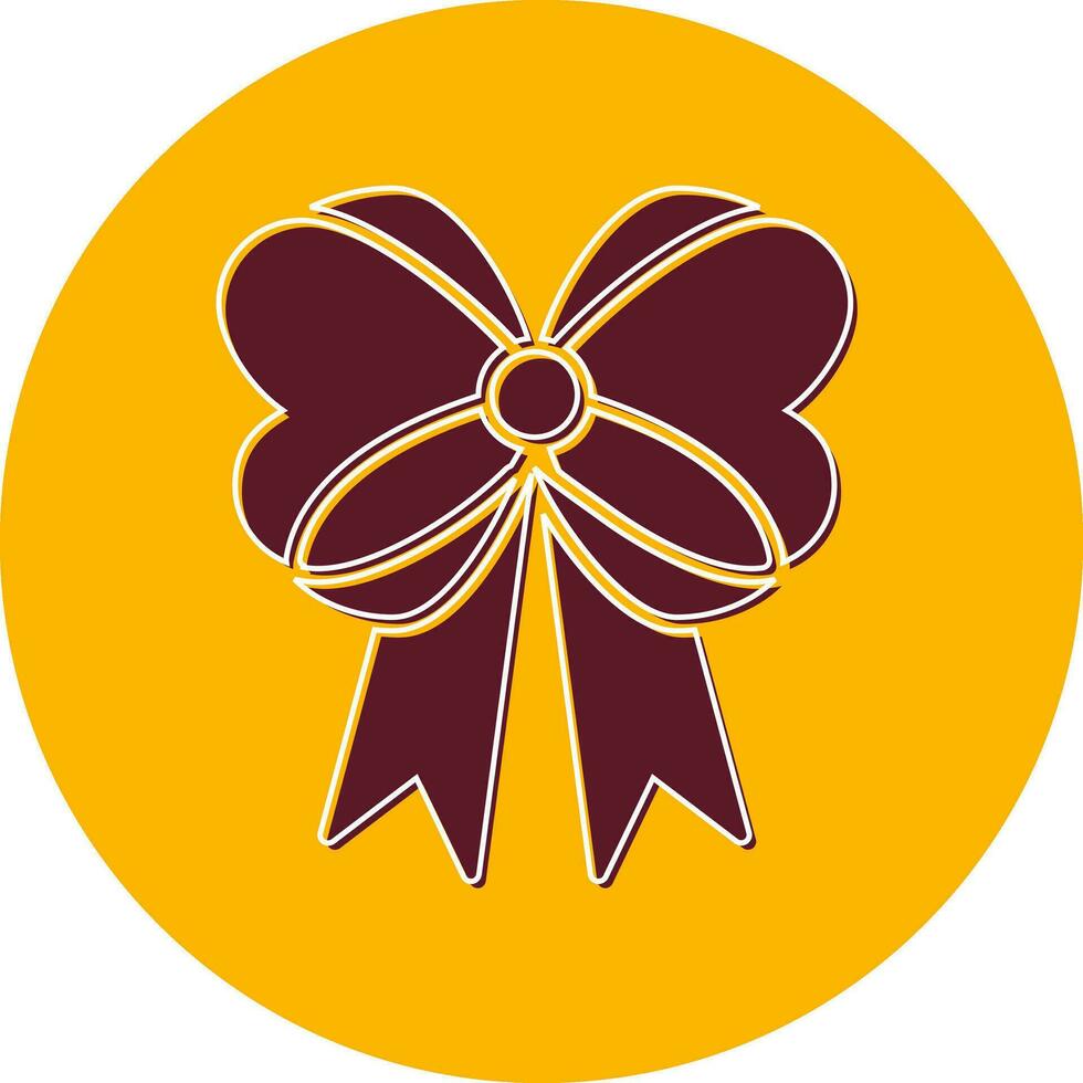 Ribbon Bow Vector Icon