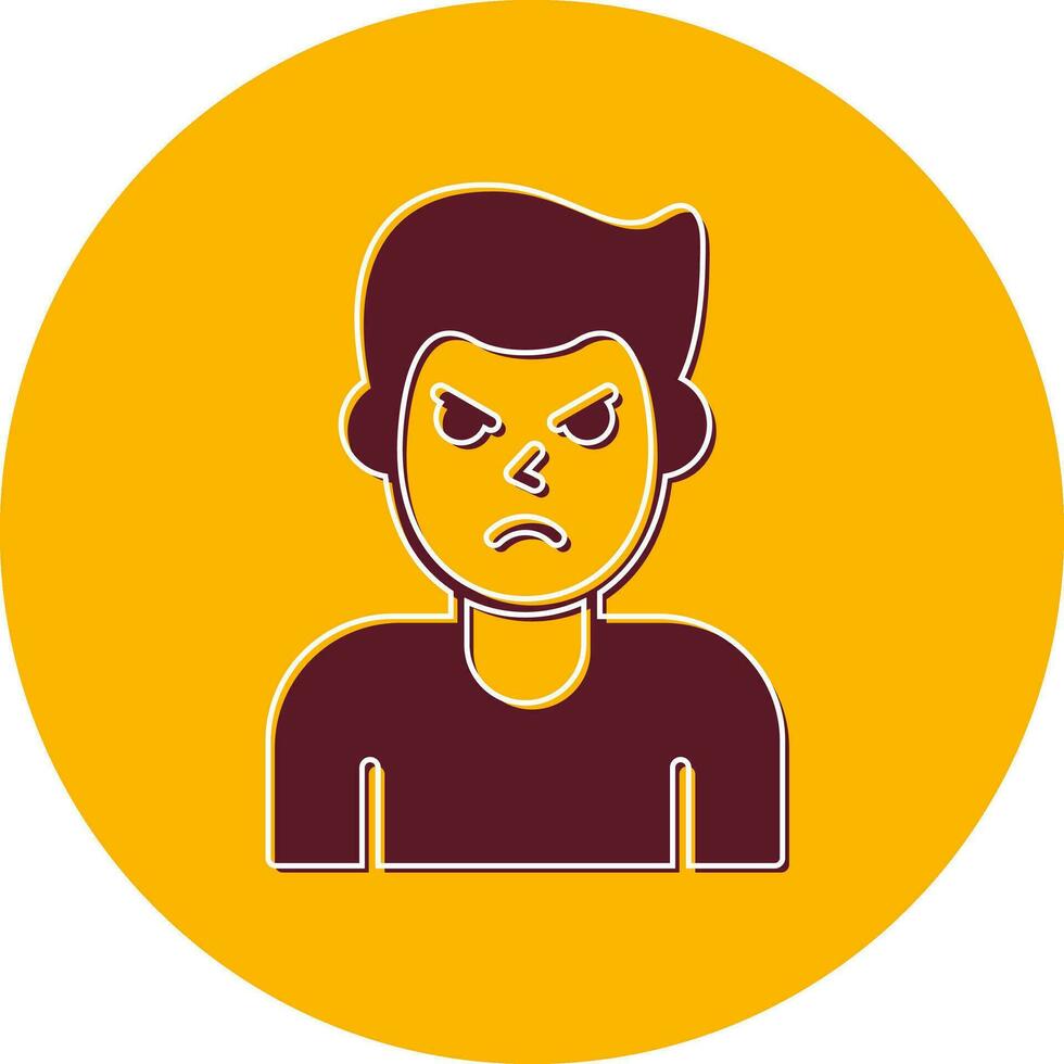 Angry Vector Icon