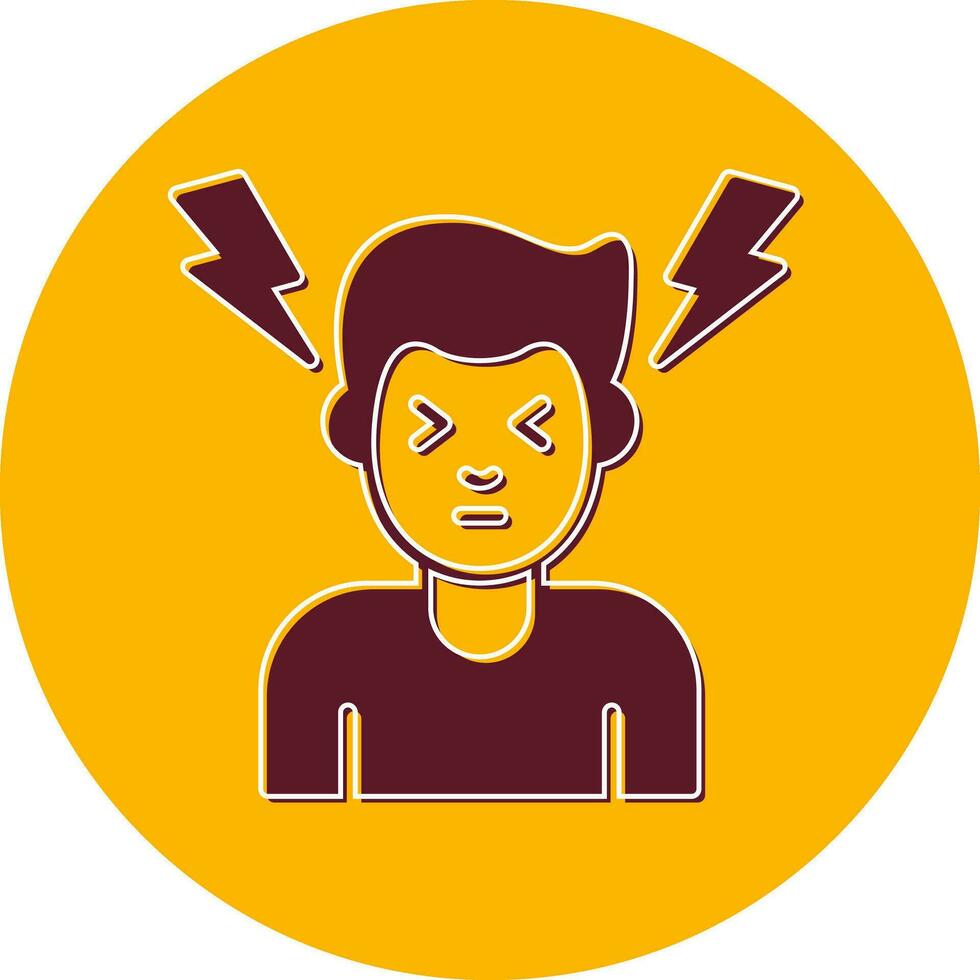 Anxiety Vector Icon