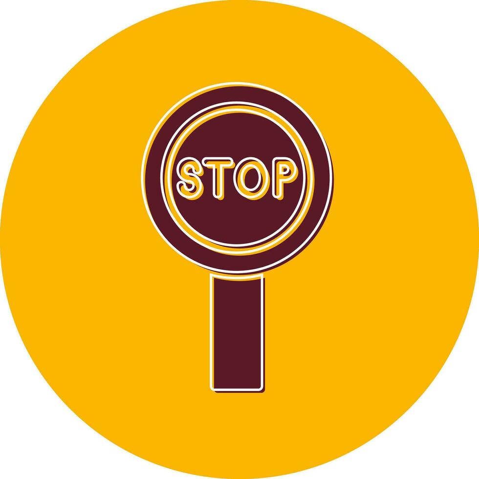 Stop Sign Vector Icon