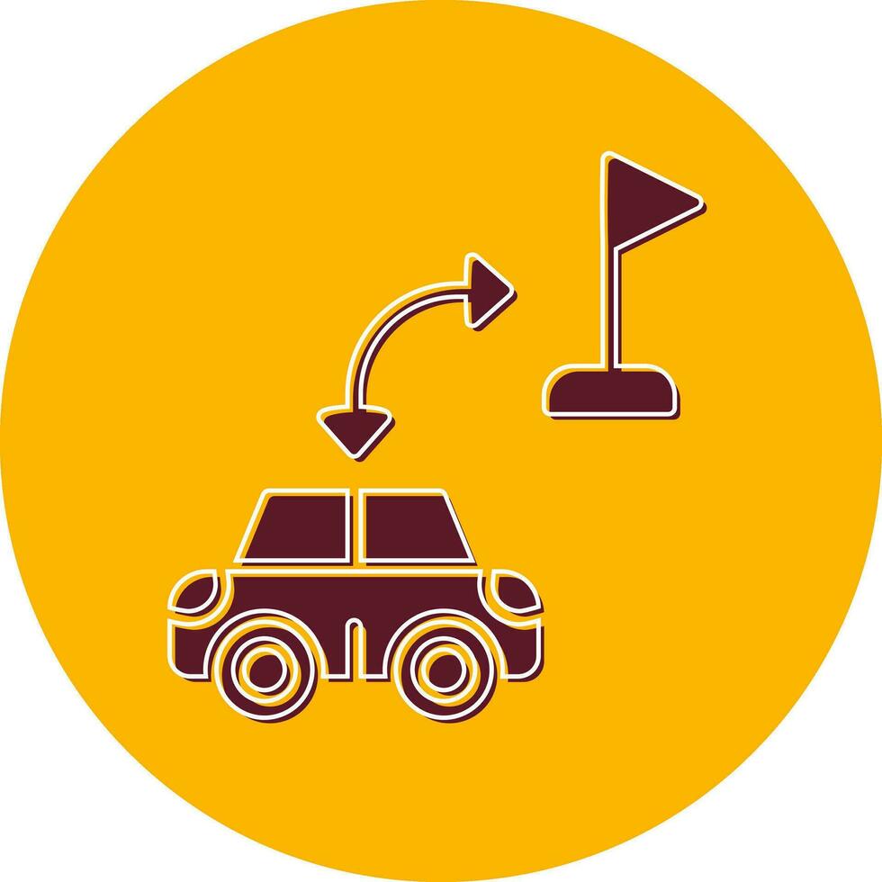 Driving School Vector Icon