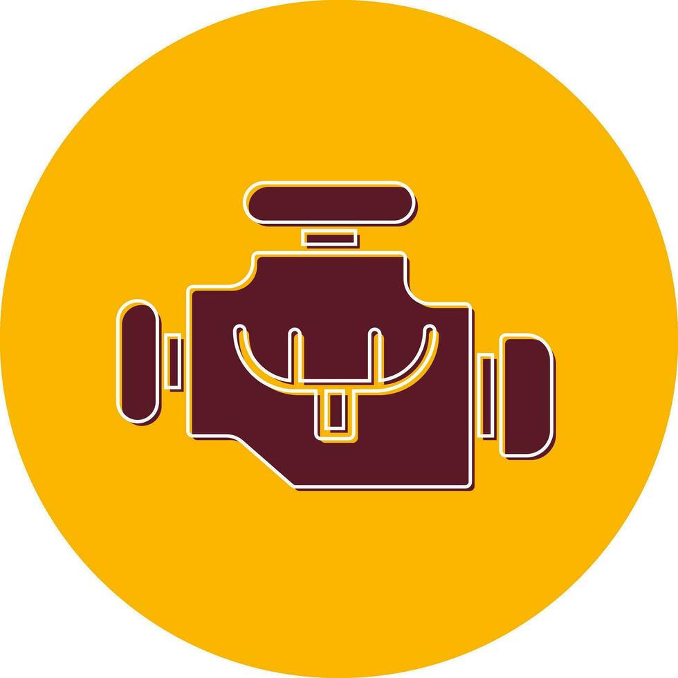 Car Engine Vector Icon