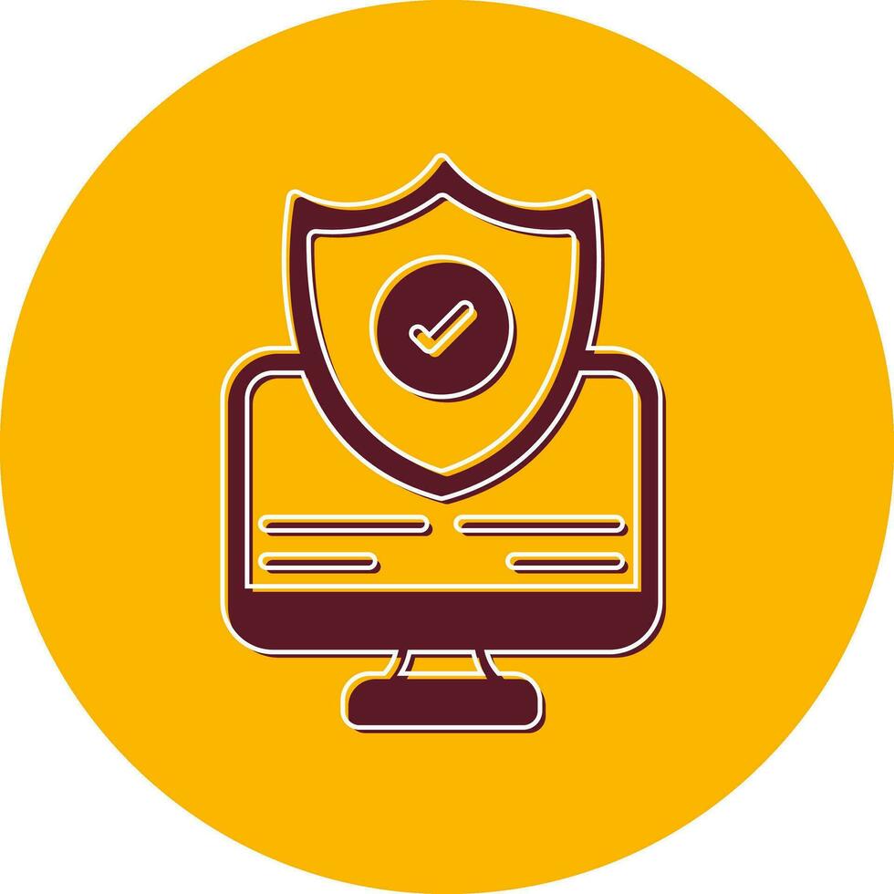 icono de vector de seguridad