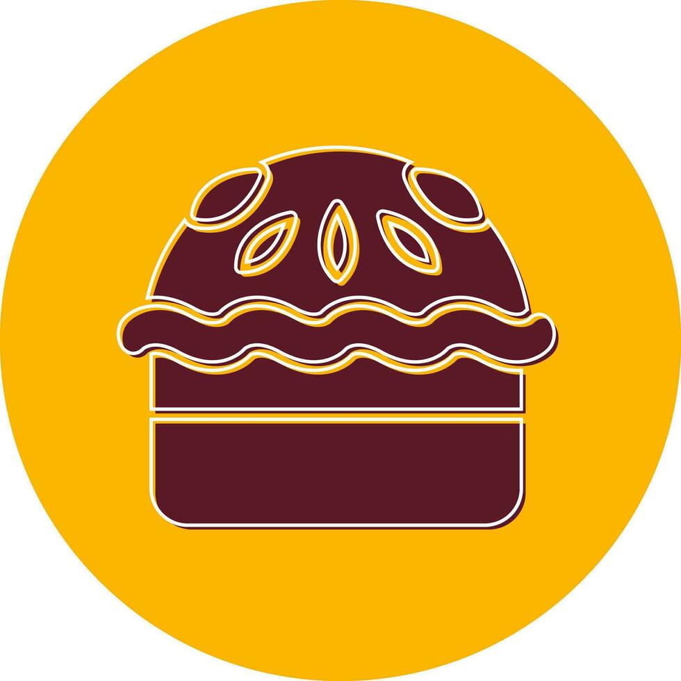 Pie Vector Icon