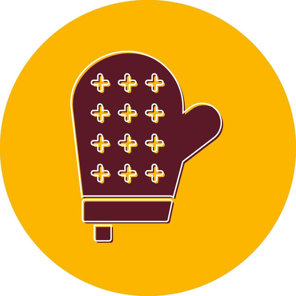 Oven Glove Vector Icon