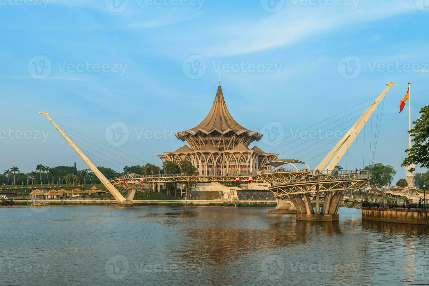 New Sarawak State Legislative Assembly Building in Kuching, Sarawak, Borneo, Malaysia photo