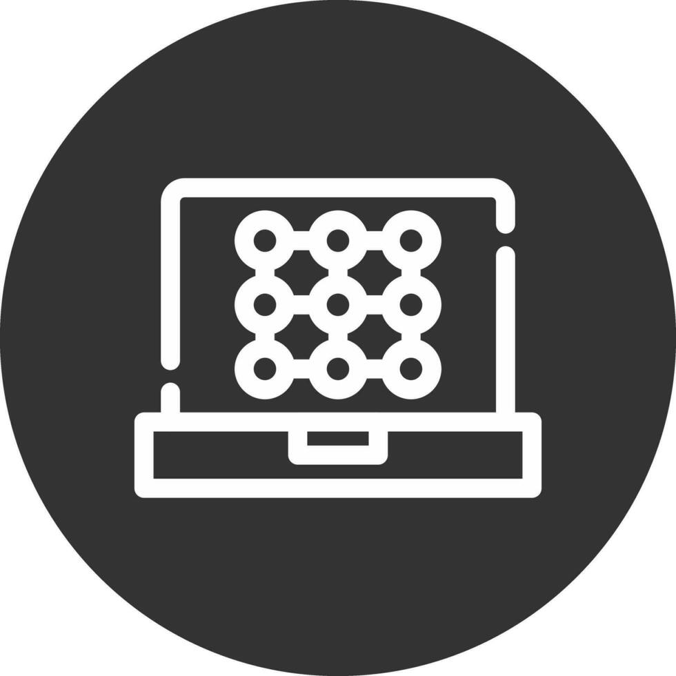 Pattern Recognition Creative Icon Design vector