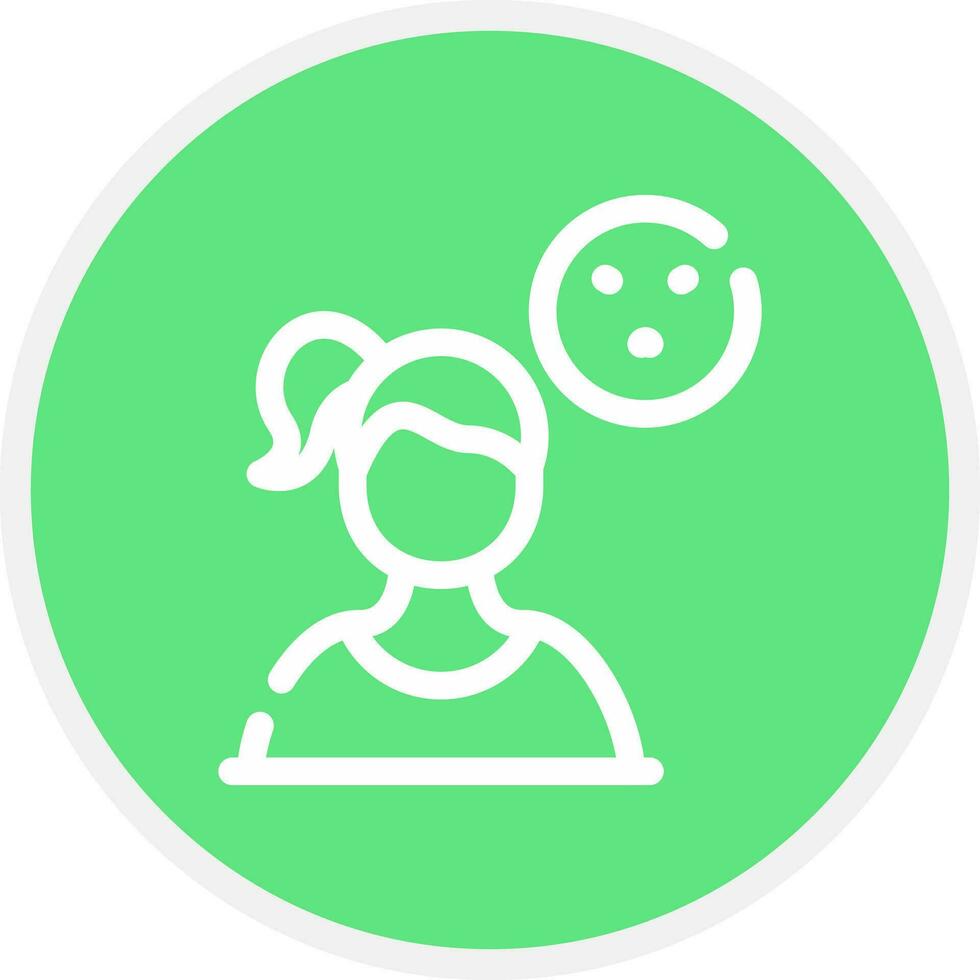 Amused Creative Icon Design vector