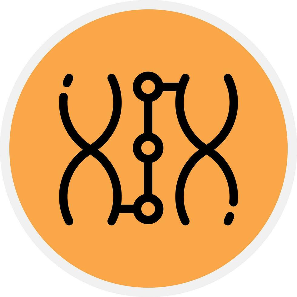 Cloning Creative Icon Design vector