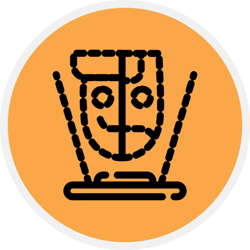 Hologram Creative Icon Design vector