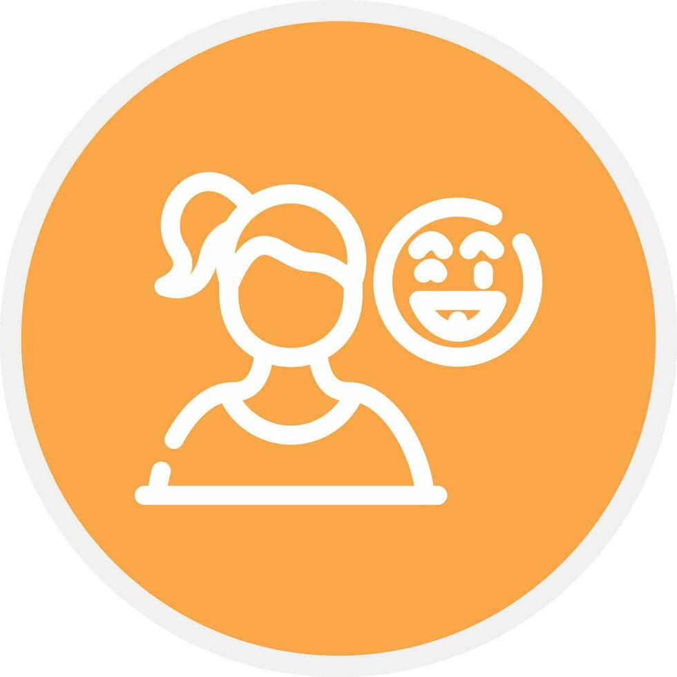 Joyful Creative Icon Design vector