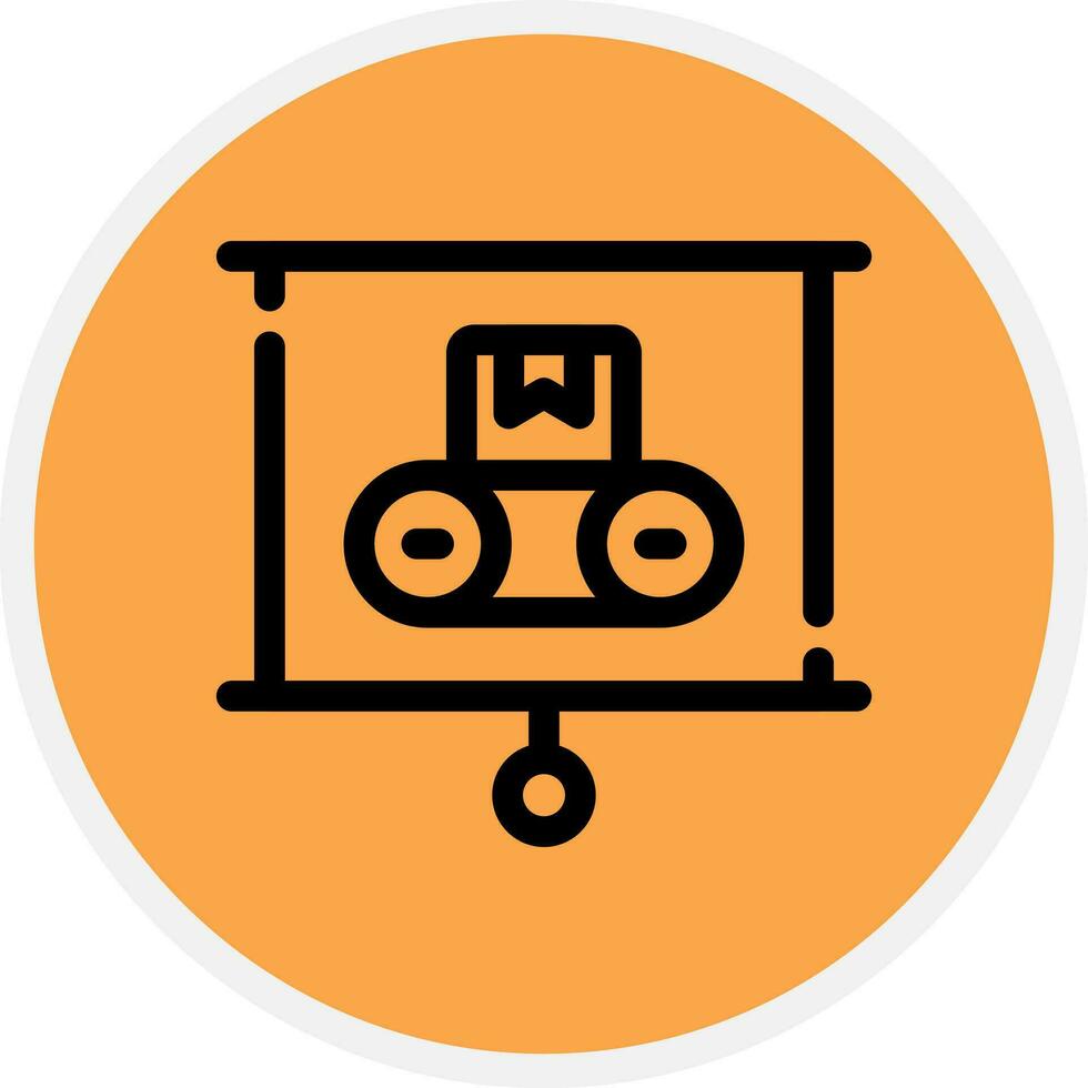 Machine Learning Creative Icon Design vector