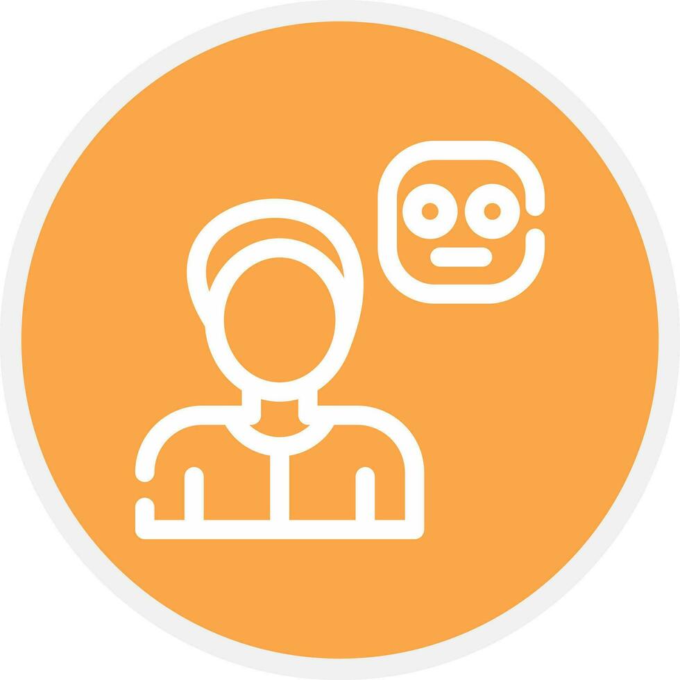 Overwhelmed Creative Icon Design vector