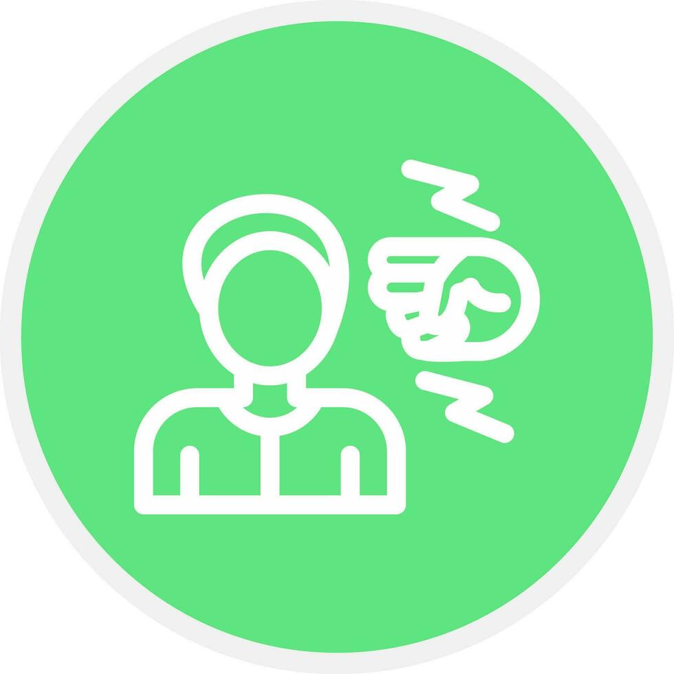 Peer Pressure Creative Icon Design vector
