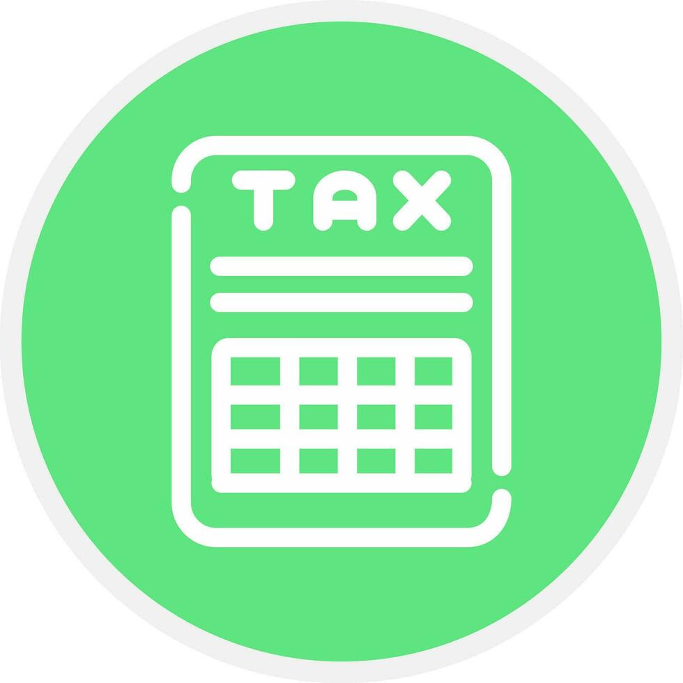 Tax Benefits Creative Icon Design vector