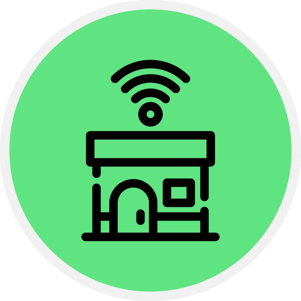 Smart House Creative Icon Design vector