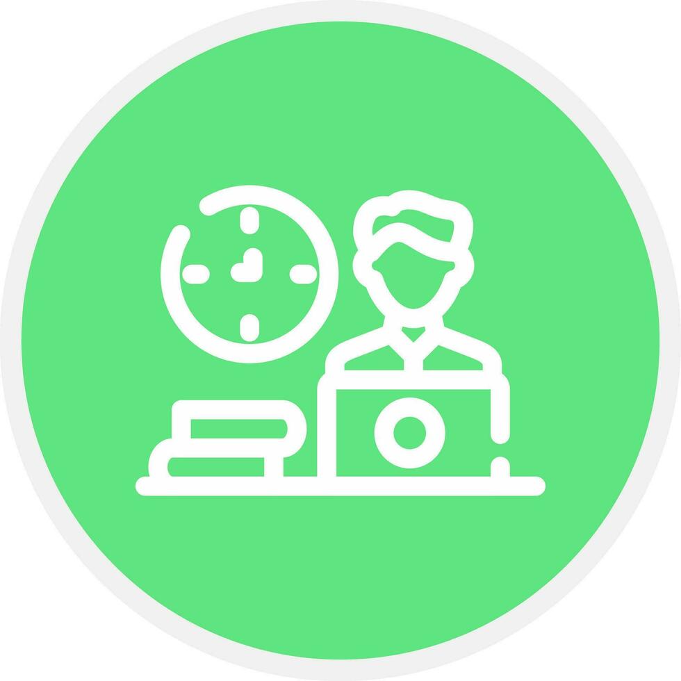 Work Habits Creative Icon Design vector