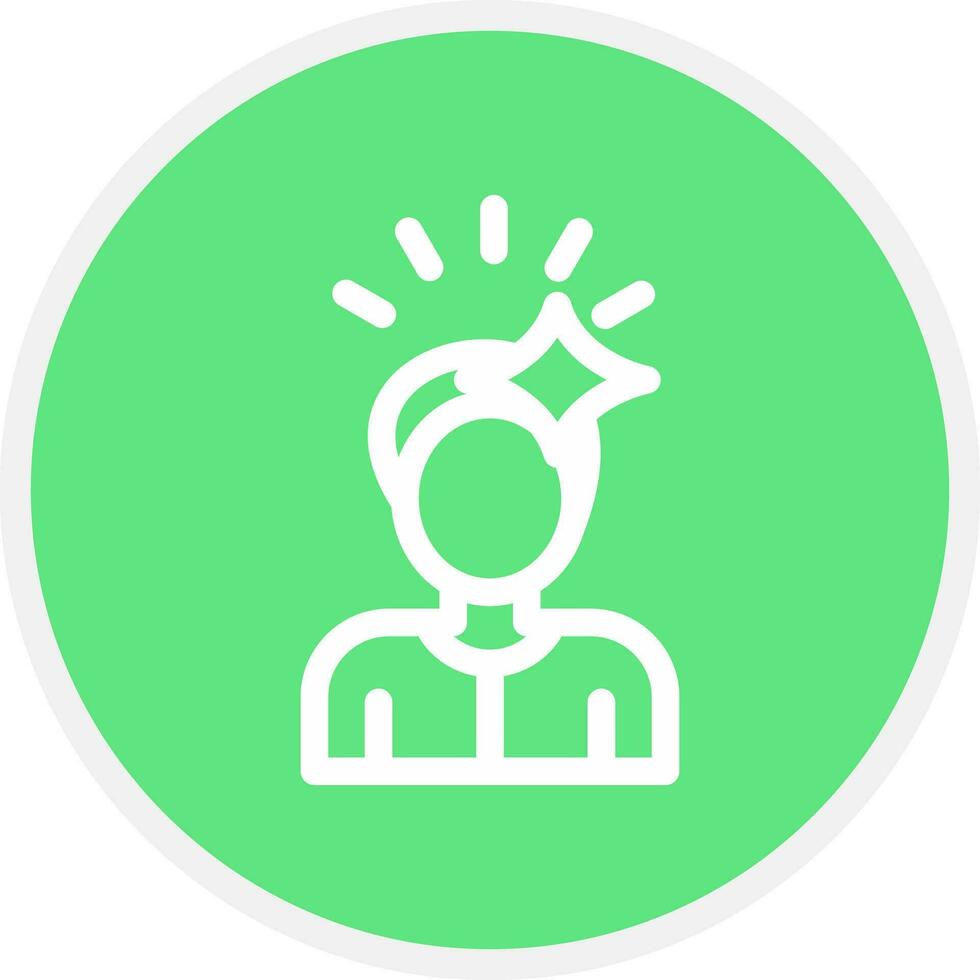 Suffering Creative Icon Design vector
