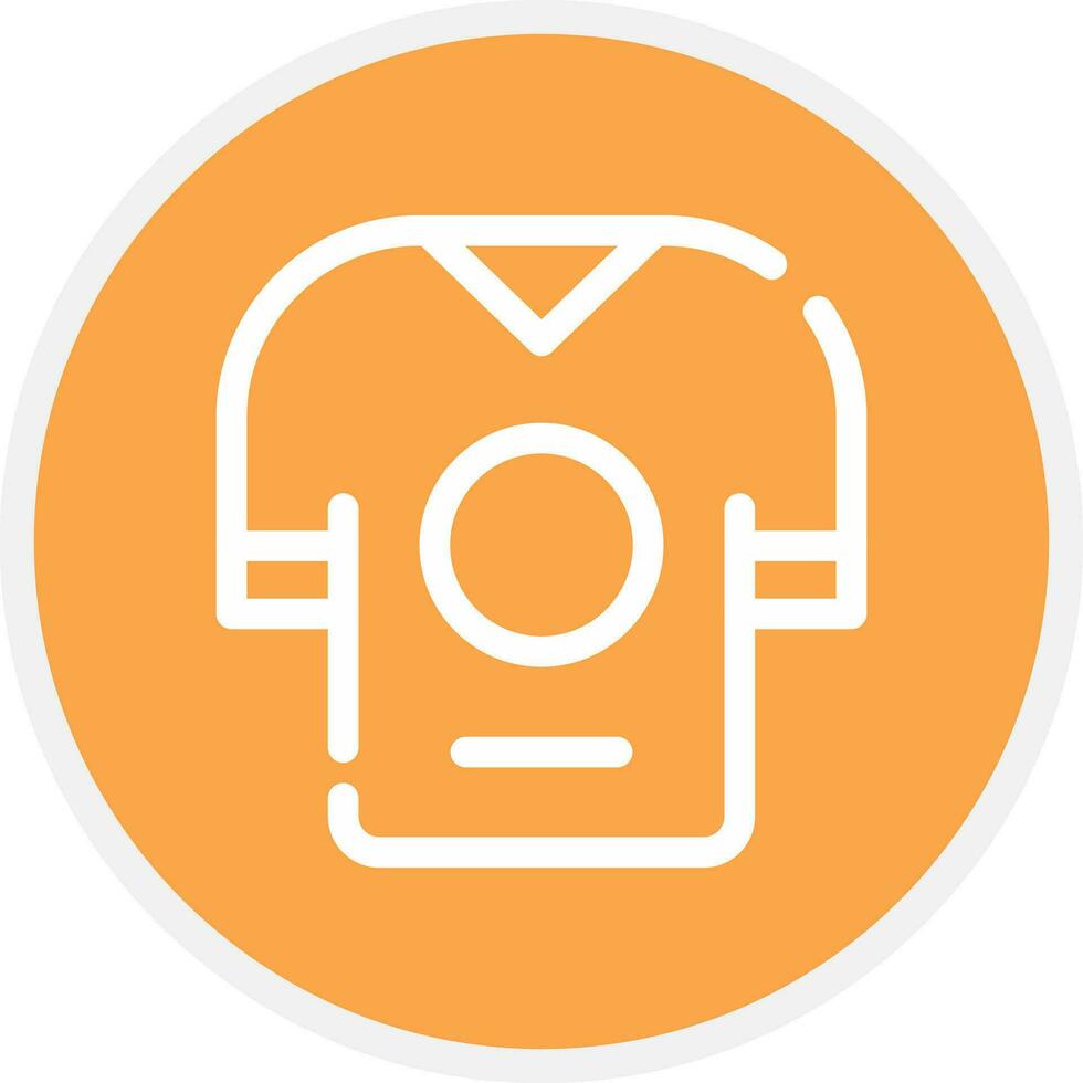 T-Shirt Creative Icon Design vector