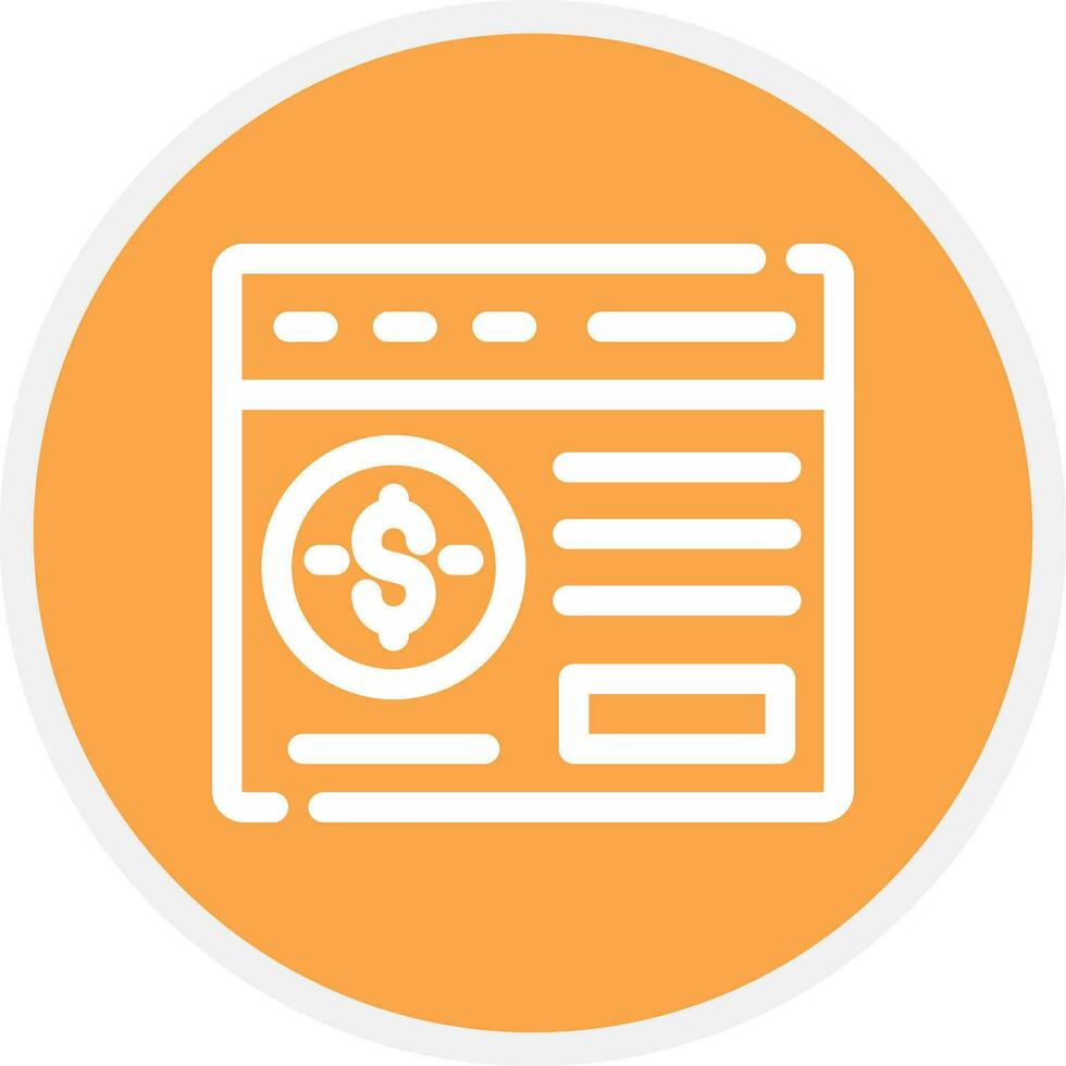 Online Donation Creative Icon Design vector