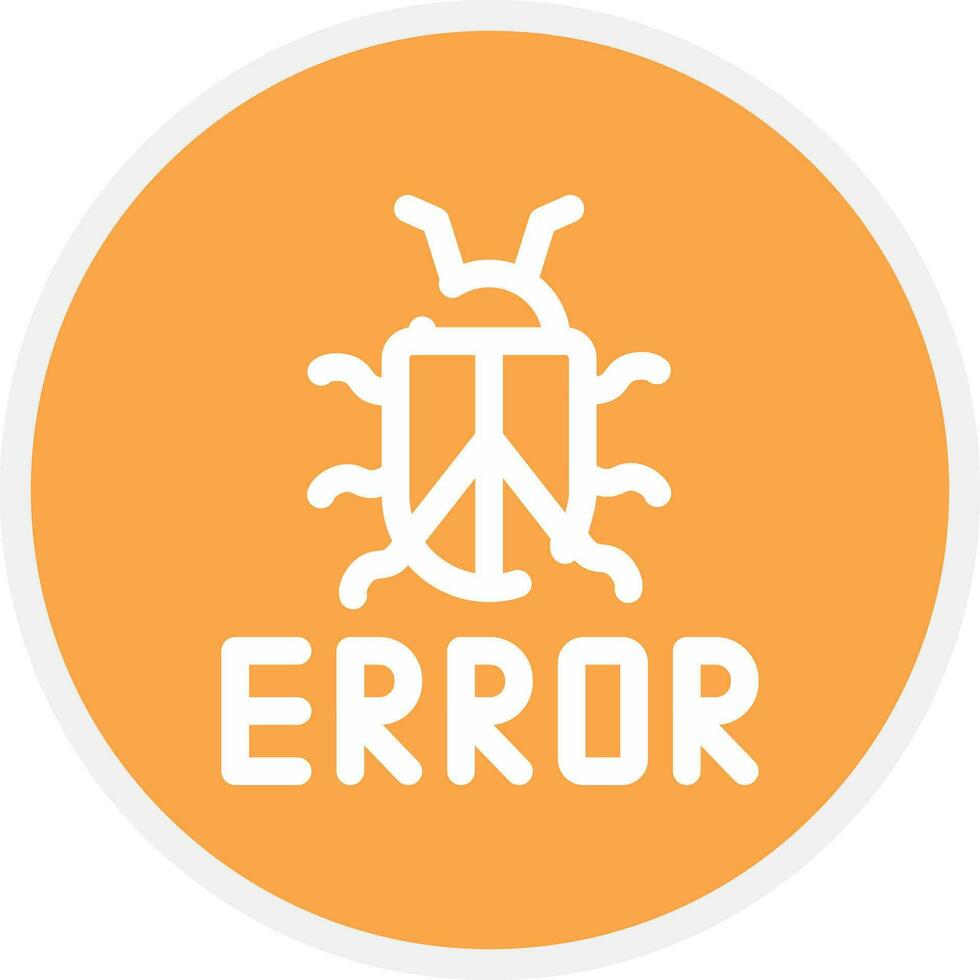Bug Creative Icon Design vector