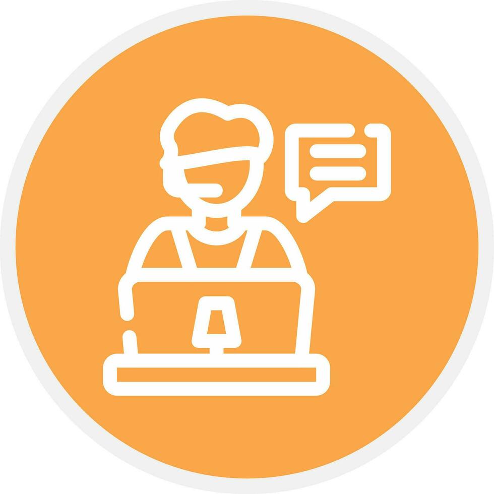Technical Support Creative Icon Design vector