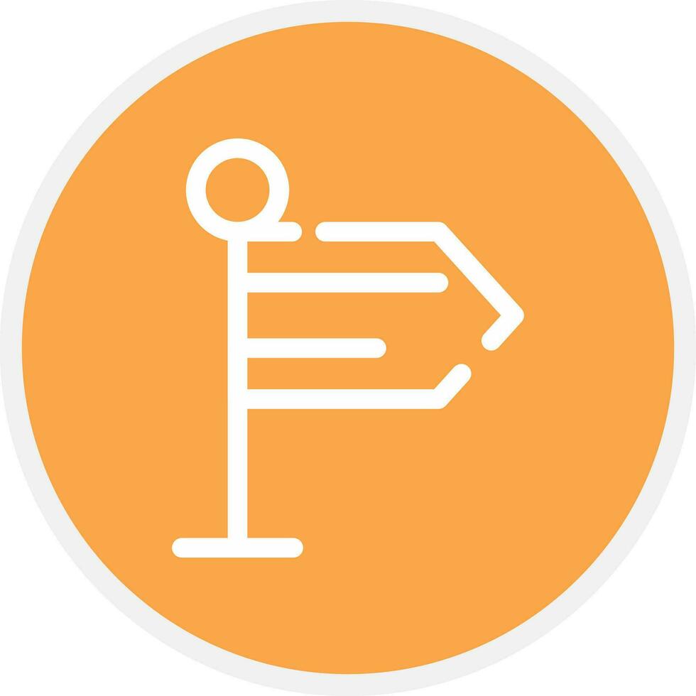 Flag Creative Icon Design vector