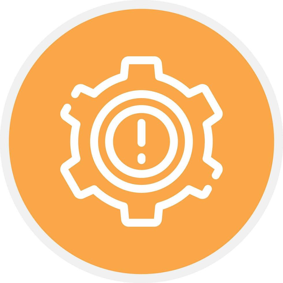 Risk Management Creative Icon Design vector