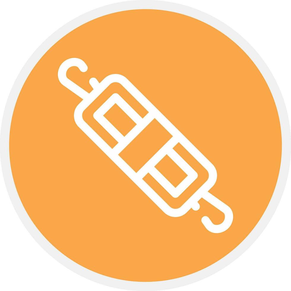 Rolling Pin Creative Icon Design vector