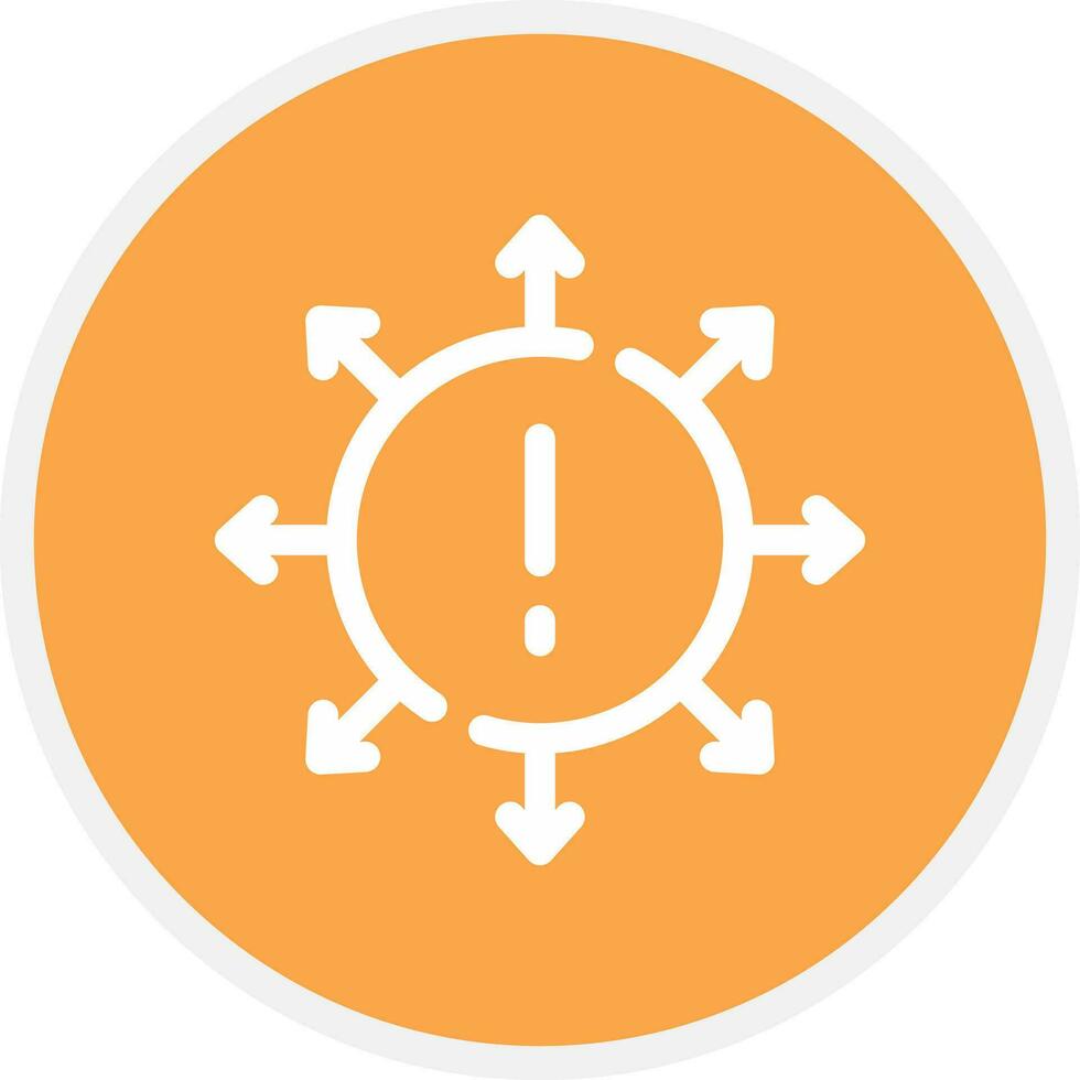 Diversification Creative Icon Design vector