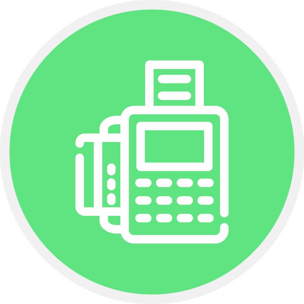Card Machine Creative Icon Design vector