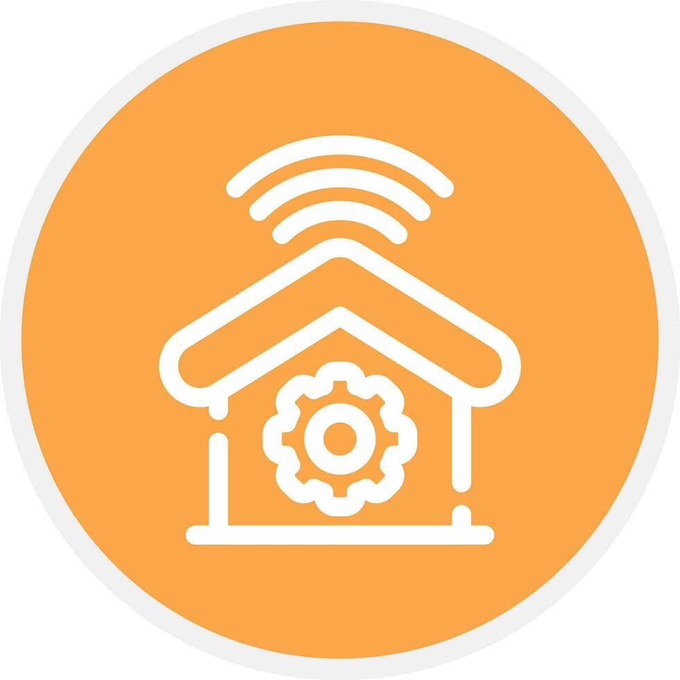Home Automation Creative Icon Design vector