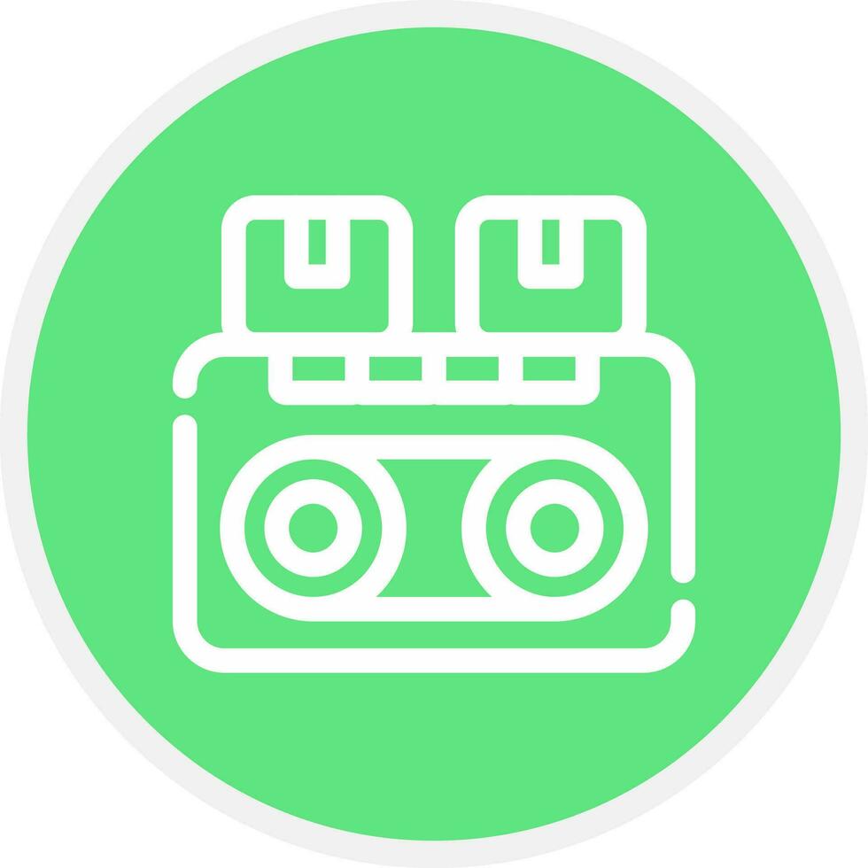 Cyber Physical System Creative Icon Design vector