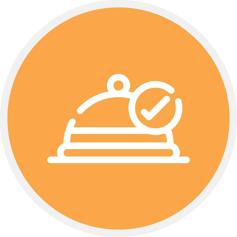 Safe Food Handling Creative Icon Design vector