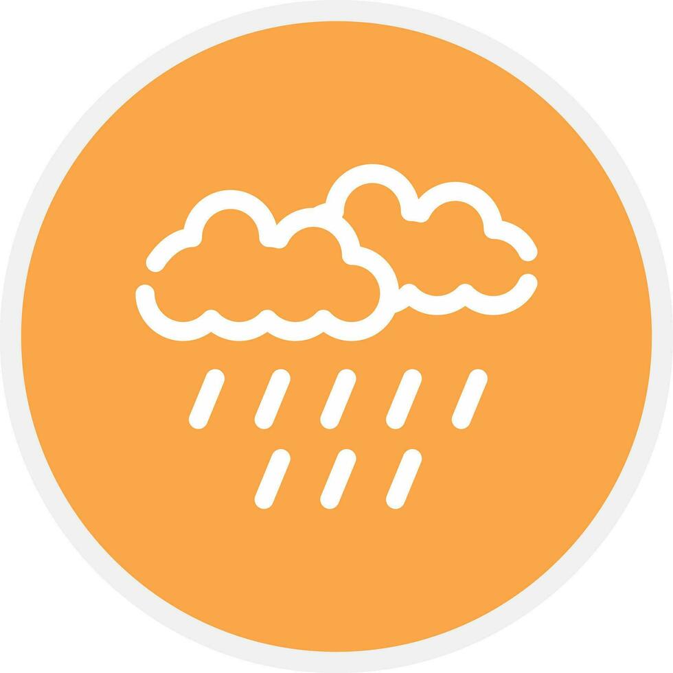 Rainy Day Creative Icon Design vector