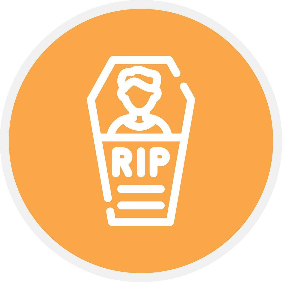 People Coffin Creative Icon Design vector