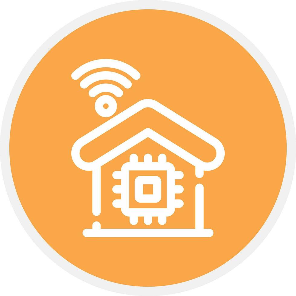 Smart Chip Creative Icon Design vector