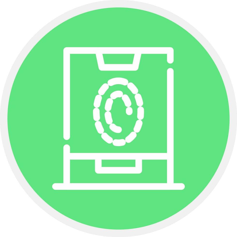 Smart Identification Creative Icon Design vector