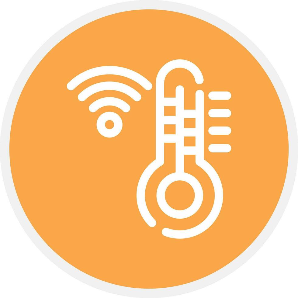 Thermostat Creative Icon Design vector