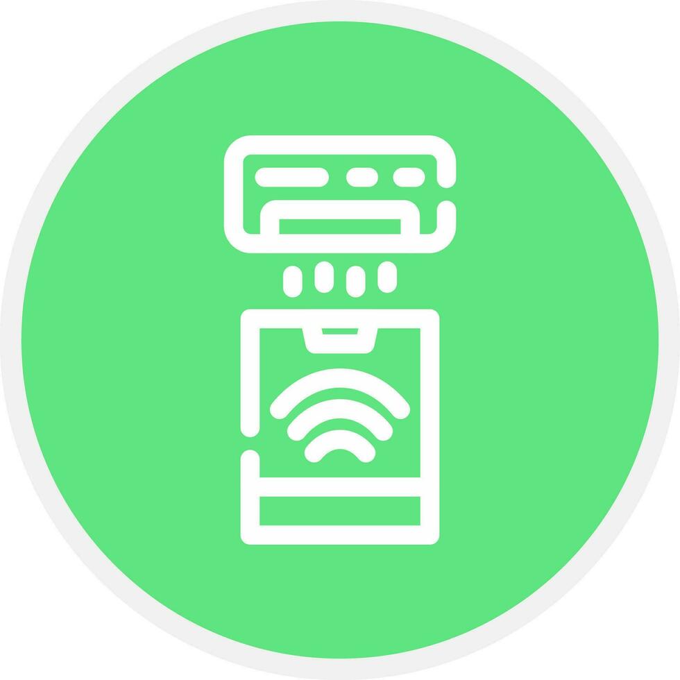 Smart Cooler Creative Icon Design vector