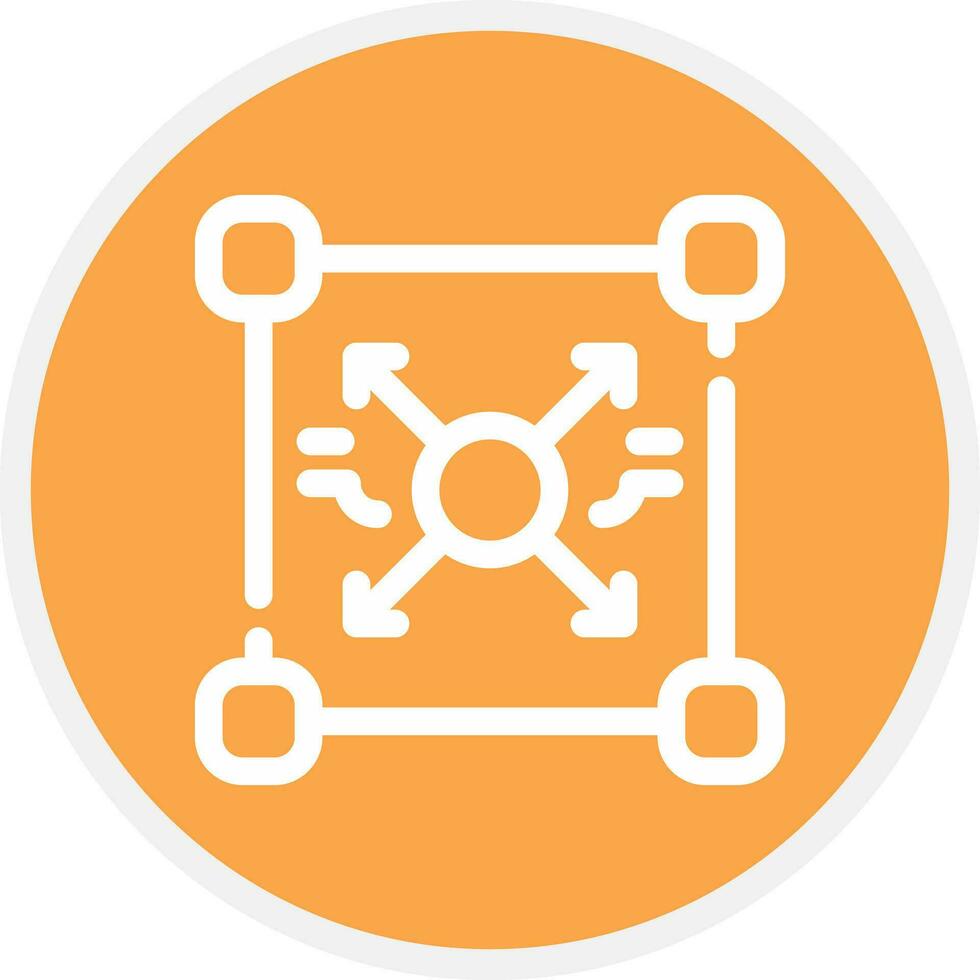 Contour Creative Icon Design vector