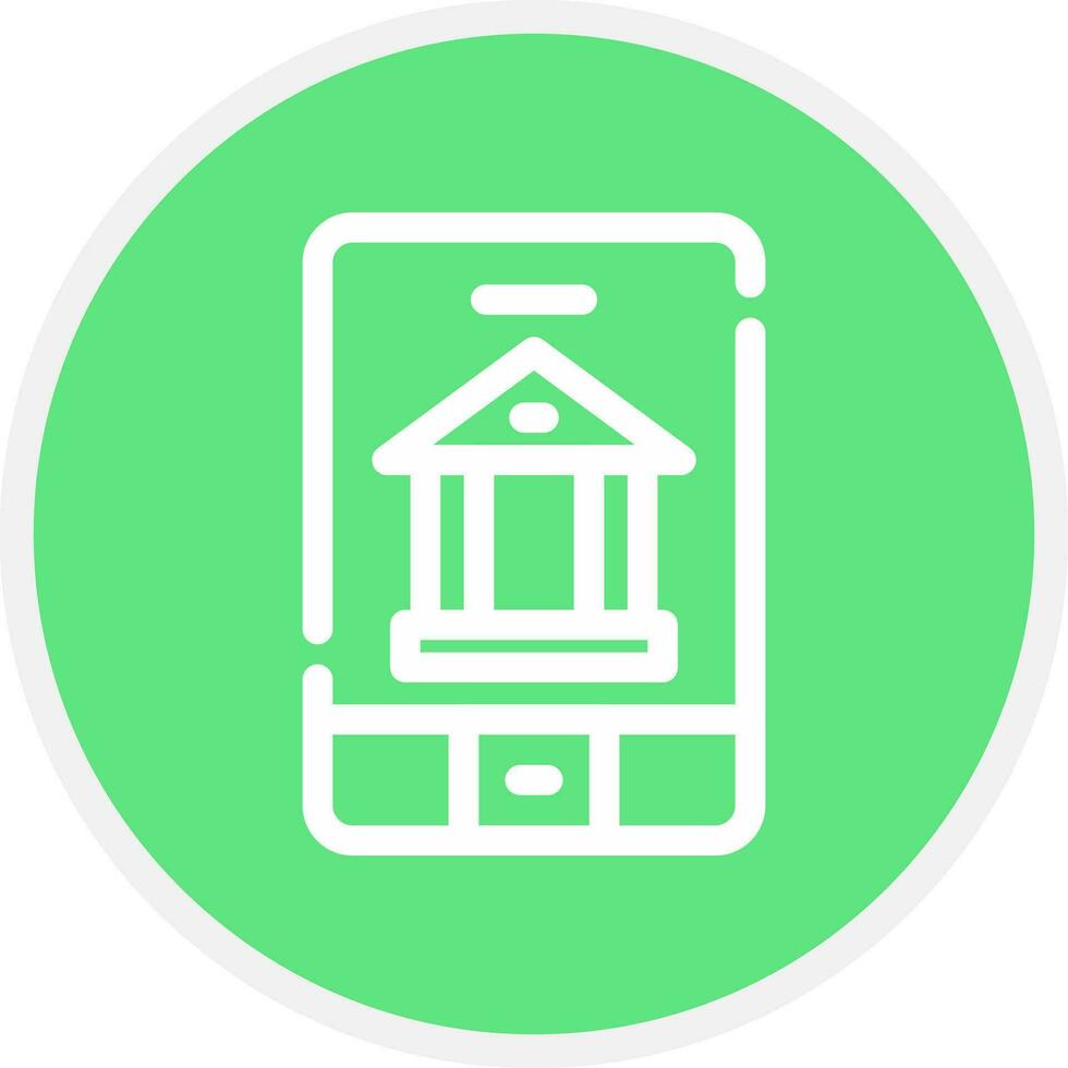 Agent Banking Creative Icon Design vector