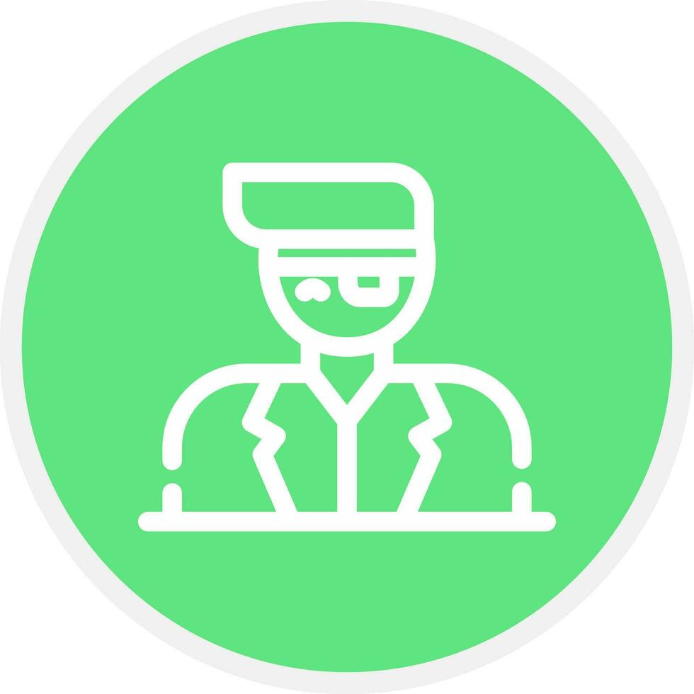 Eye Patch Creative Icon Design vector