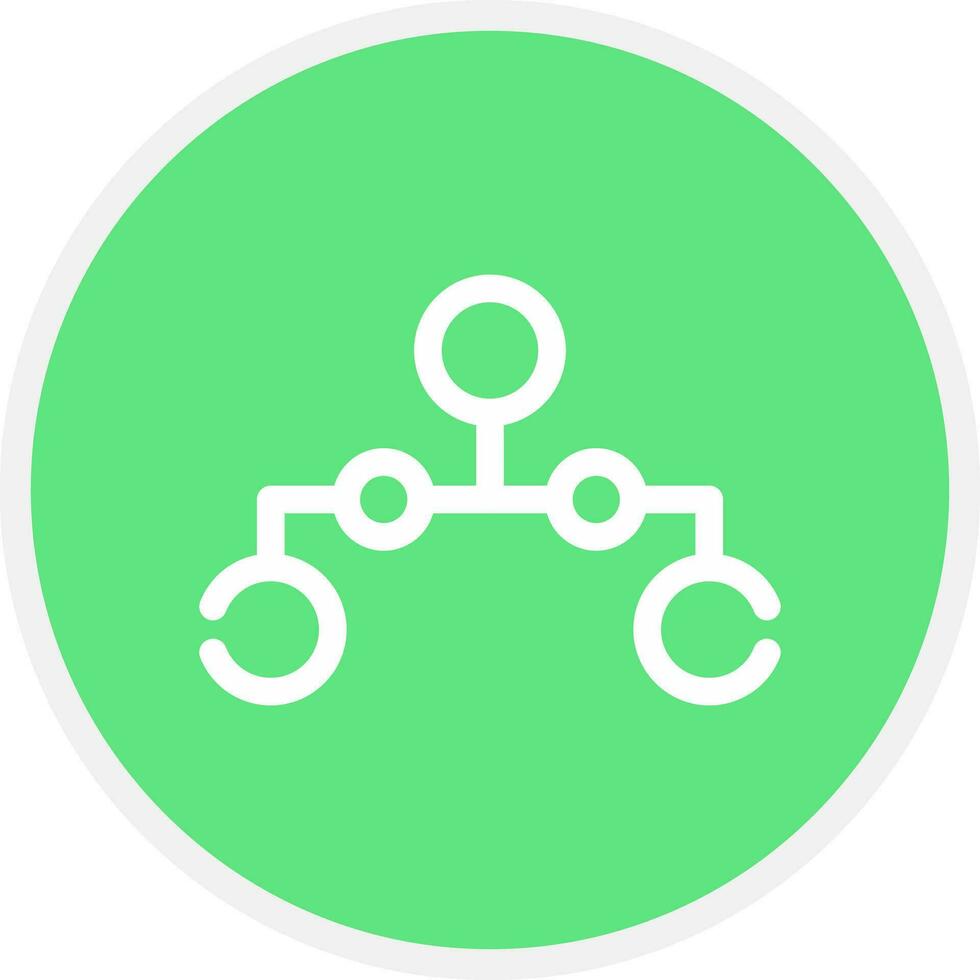 Circle Picture Hierarchy Creative Icon Design vector