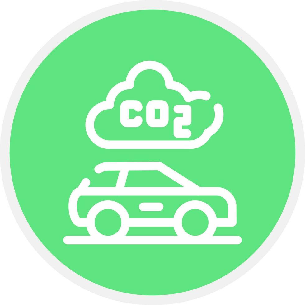 Emission Score Creative Icon Design vector