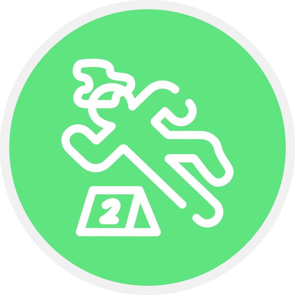 Crime Scene Creative Icon Design vector